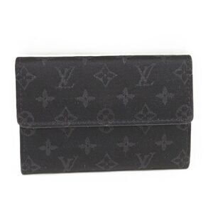 Louis Vuitton Portomone Satin Coin Case Monogram Satin M92137